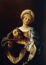 Salome holding the head of John the Baptist, ca 1638. Creator: Reni, Guido (1575-1642).