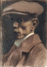 Self-Portrait, 1900s. Creator: Spilliaert, Léon (1881-1946).