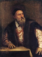 Self-Portrait, ca 1550-1562. Creator: Titian (1488-1576).