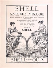 Shell Motor Oils, 1923. Creator: Sullivan, Edmund Joseph (1869-1933).