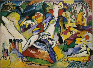 Sketch for "Composition II", 1909-1910. Creator: Kandinsky, Wassily Vasilyevich (1866-1944).