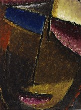 Small abstract head, 1934. Creator: Javlensky, Alexei, von (1864-1941).