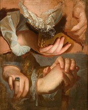 Studies of Hands, ca 1715-1723. Creator: Rigaud, Hyacinthe François Honoré (1659-1743).
