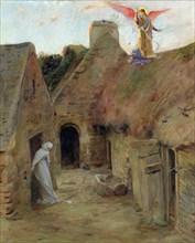 The Annunciation, 1908. Creator: Merson, Luc-Olivier (1846-1920).