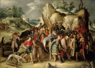 The Conversion of Saint Paul. Creator: Brueghel, Pieter, the Younger (1564-1638).
