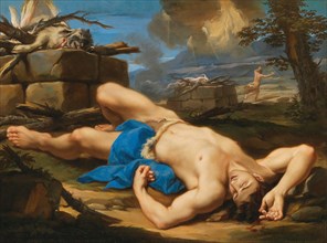 The Death of Abel. Creator: Milani, Aureliano (1675-1749).