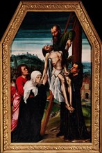 The Descent from the Cross, 1528. Creator: Benson, Ambrosius (1495-1550).