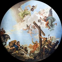 The Discovery of the True Cross, c. 1745. Creator: Tiepolo, Giambattista (1696-1770).