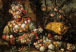 The Four Seasons: Spring, Between 1685 and 1695. Creator: Rasio, Antonio (active 1677-c. 1695).