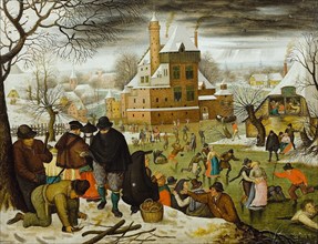 The Four Seasons: Winter, Second half of the16th cen.. Creator: Brueghel, Pieter, the Younger (1564-1638).