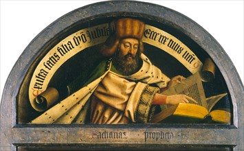 The Ghent Altarpiece. Adoration of the Mystic Lamb: The prophet Zechariah, 1432. Creator: Eyck, Jan van (1390-1441).