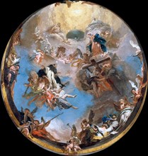 The Glory of Saint Dominic, ca 1738. Creator: Tiepolo, Giambattista (1696-1770).