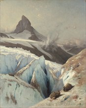 The Matterhorn, 1867. Creator: Loppé, Gabriel (1825-1913).