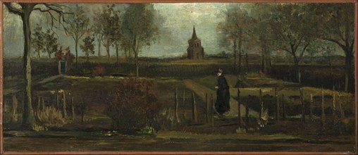 The Parsonage Garden at Nuenen in Spring, 1884. Creator: Gogh, Vincent, van (1853-1890).