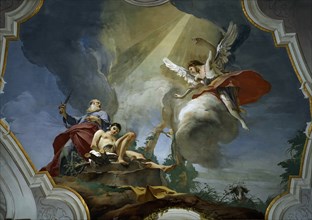 The Sacrifice of Isaac, ca 1728. Creator: Tiepolo, Giambattista (1696-1770).