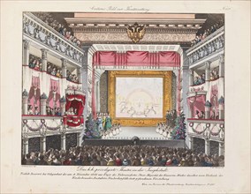 The Theater in der Josefstadt, 1844. Creator: Anonymous.