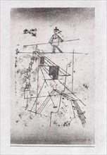 Tightrope Walker, 1923. Creator: Klee, Paul (1879-1940).