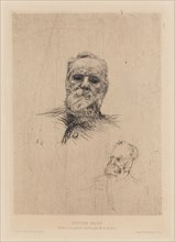 Victor Hugo, 1886. Creator: Rodin, Auguste (1840-1917).