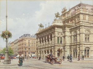 Vienna, Opernring, 1914. Creator: Moser, Richard (1874-1924).