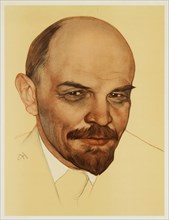 Vladimir Ilyich Lenin . Creator: Andreev, Nikolai Andreevich (1873-1932).