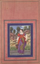 Summer, from a Series of the Four Seasons, Folio from the Davis Album, ca. 1660-70. Creator: Ali Quli Jabbadar.