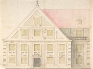 Design for a House Façade, 18th century. Creator: Attributed to Anonymous.