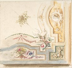 Design for a Ceiling Decoration, 1800-1900. Creator: Anon.