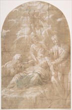 Death of Saint Joseph, 17th century. Creator: Anon.