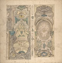 Four Alternate Designs for a Vault., 1700-1780. Creator: Anon.