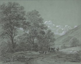 Landscape near Ruhpolding, late 18th-mid-19th century. Creator: Cantius Dillis.