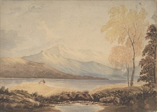 Lakeland Landscape, early 19th century. Creator: Formerly attributed to Copley Fielding.