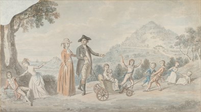 The Family of Sir James Hunter Blair, 1st Baronet (1741-1787), ca. 1785. Creator: David Allan.