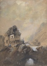 Village à Dieppe, 1843. Creator: Eugene Isabey.