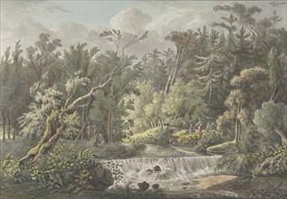 Landscape with Waterfall, late 18th-early 19th century. Creator: Friedrich Christian Klass.