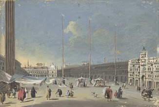 The Piazza San Marco towards San Giacomo, 1764-1835.