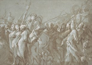 Military Procession, 16th century. Creator: Hans Mont.