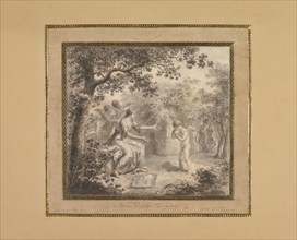 Cupid's ruse, 1792. Creator: Hans Veit Friedrich Schnorr von Carolsfeld.