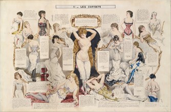 Etudes sur les femmes, 1882-90. Creator: Henri de Montaut.