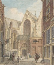 View of the Old Church of Amsterdam, n.d.. Creator: Hermanus Petrus Schouten.