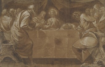 The Last Supper, ca. 1608. Creator: Pier Francesco Mazzucchelli.