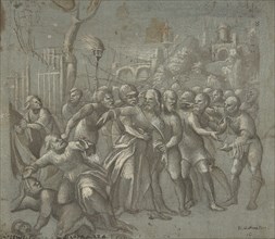 The Arrest of Christ, ca. 1545-46. Creator: Niccolo Giolfino.