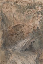 View of the Cascades at Tivoli, ca.1724-33. Creator: Nicolas Delobel.