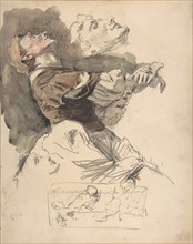 Study of a Female Dancer, late 19th-early 20th century. Creator: Otto Greiner.