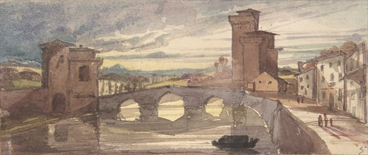 Pisa, 1843-44. Creator: Seymour Haden.