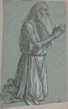 Saint Jerome (recto); Soldier with a Spear (verso), 1460-1525. Creator: Vittore Carpaccio.