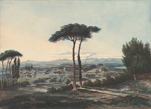 Frascati, Near Rome, 1819. Creator: William Cowen.