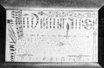 Manuscript Sampler, ca. 1800. Creator: Unknown.
