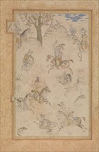 A Princely Hunt, late 16th century. Creator: Unknown.
