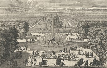 Le Bassin d'Apollon [The Fountain of Apollo, Versailles], 1680s. Creator: Adam Perelle.