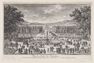 The Garden of Versailles, 1660-95., 1660-95. Creator: Adam Perelle.